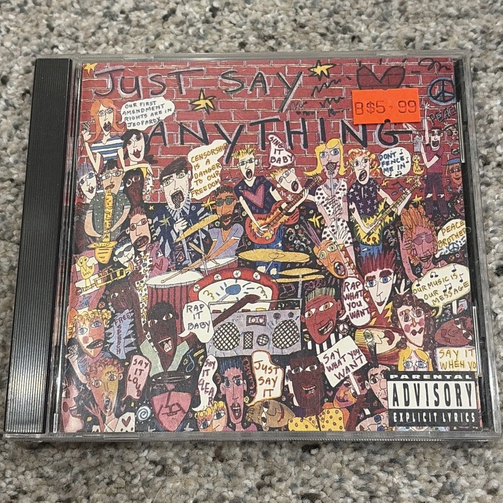 Just Say Anything by Various (CD, 1991)
